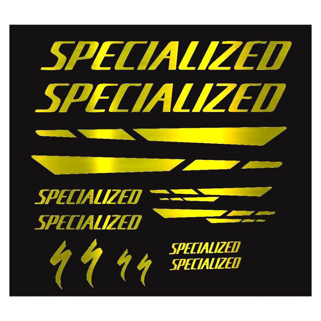 Sticker stiker sepeda gunung SPECIALIZED cutting