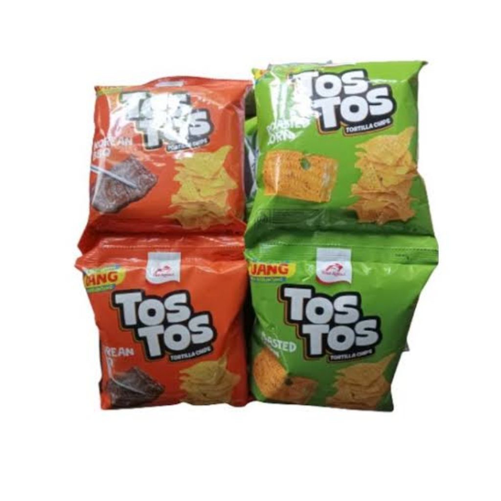 SNACK TOS TOS ( 1 RENCENG ISI 10 PCS )