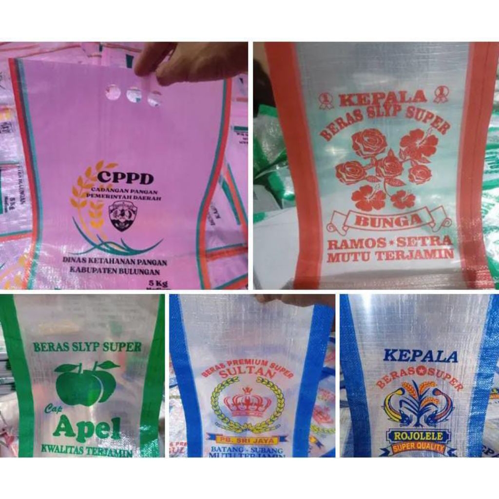 karung Beras 5kg CUSTOM (merk sendiri)