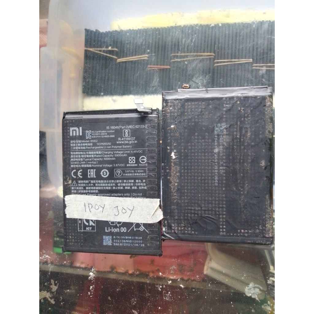 Baterai Second Xiaomi BN62 / Redmi 9T / Poco M3 / Note 9 4G
