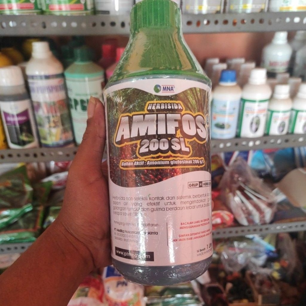 Herbisida/Obat rumput Lulangan/Belulang/Jampang
