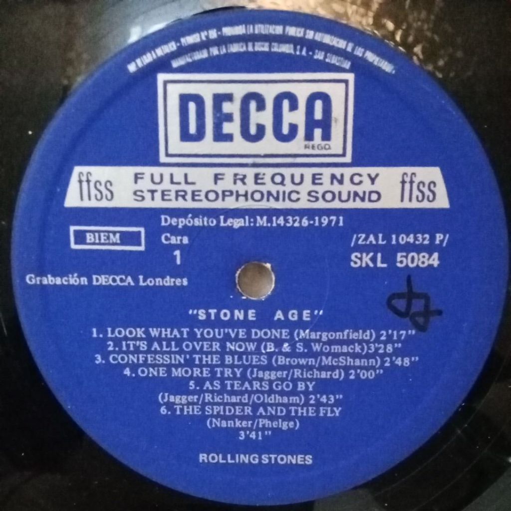 Vinyl Piringan Hitam 12 inch Rolling Stones - Stone Age