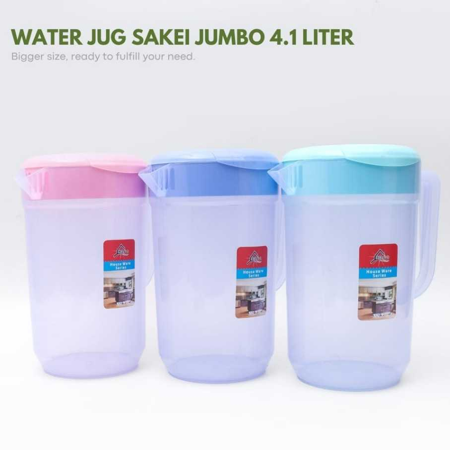 Teko Air Bahan Plastik Warna Random