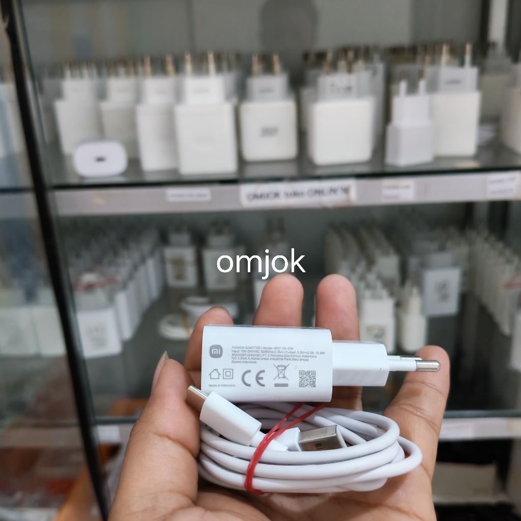 Charger Redmi Note 7 Bekas Bawaan Hp Mulus type C