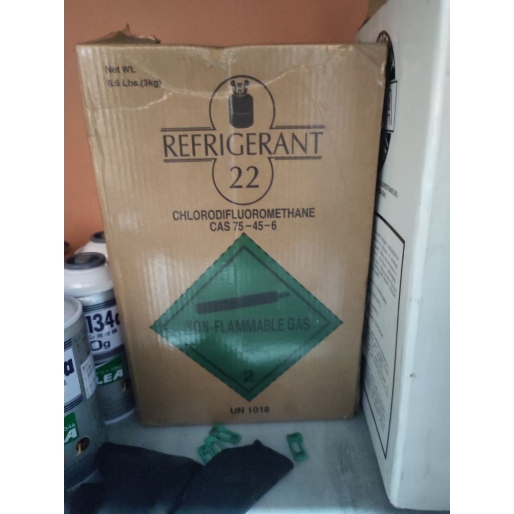 Refrigeration Refrigerator Freon R22 freon r 22 freon AC R22 kemasan 3 KG