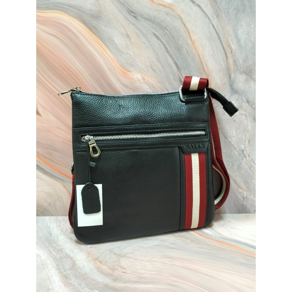 Tas selempang messenger bag branded pria bl1127 kulit import