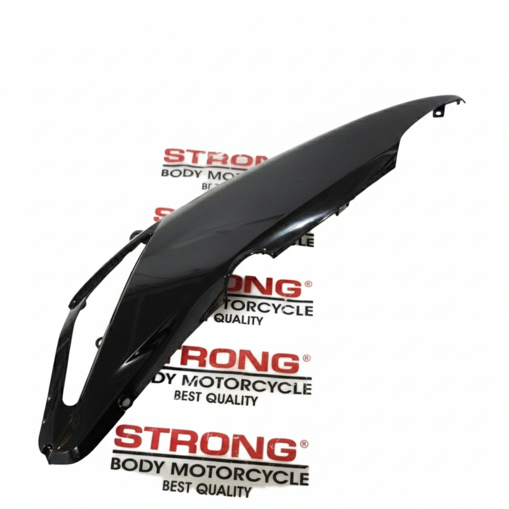 Cover Body Belakang Kiri Honda Supra x 125 Batman Hitam STRONG Distributor Sparepart RPMsemarang