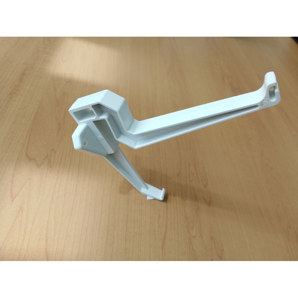 Gantungan Talang Kotak PVC Putih / Dudukan Talang Kotak PVC Putih / AQUALON