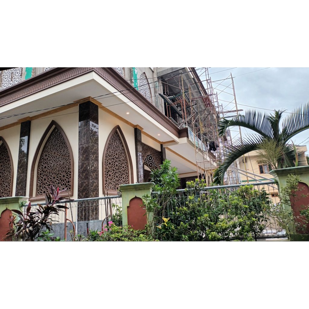 krawangan grc ornamen serang