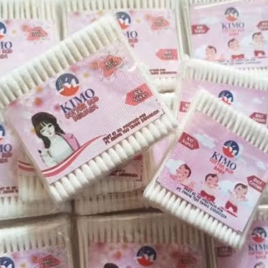 COTTON BUD KIMO ( 1 LUSIN ) - Cotton bud Baby / Cotton Bud anak - Cotton Bud Dewasa
