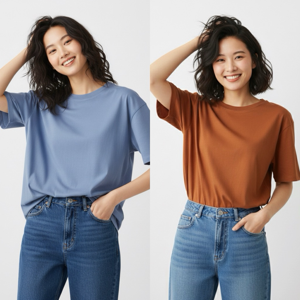 Emba Ladies Kaos Oversize Wanita J65200 J65201 J312RJK