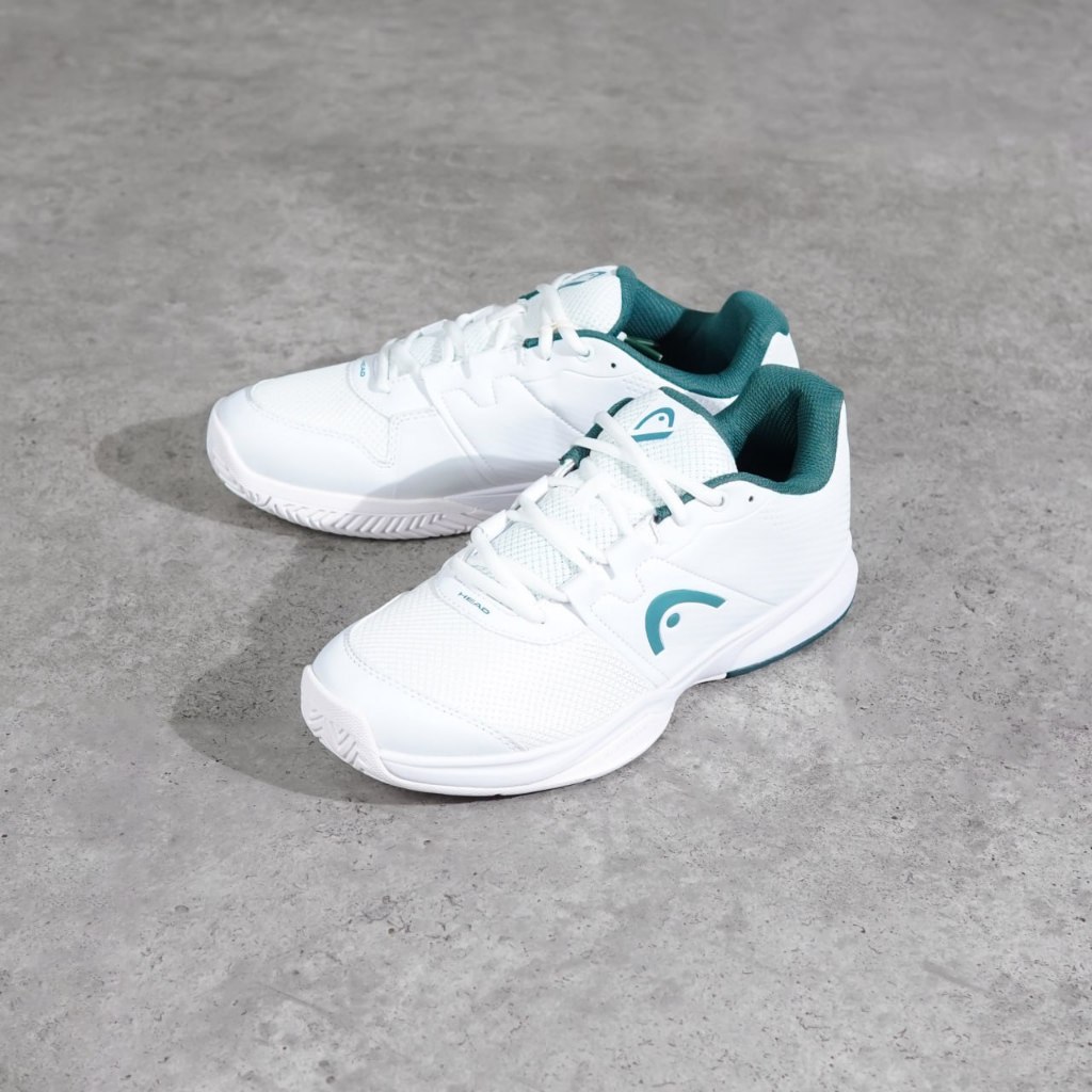 Sepatu HEAD REVOLT COURT GREEN WHITE SNEAKER 100% ORIGINAL
