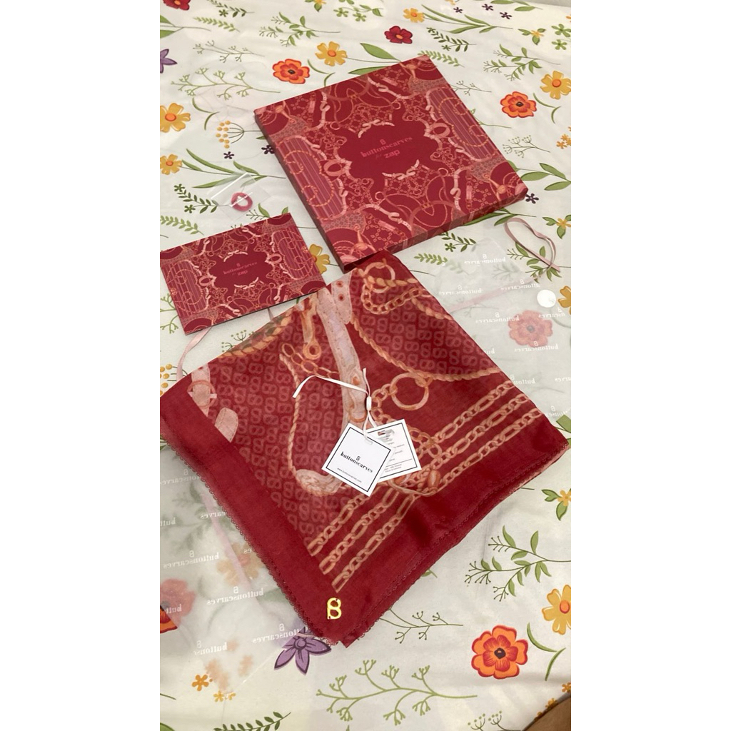 Buttonscarves X Zap Merah Limited Edition
