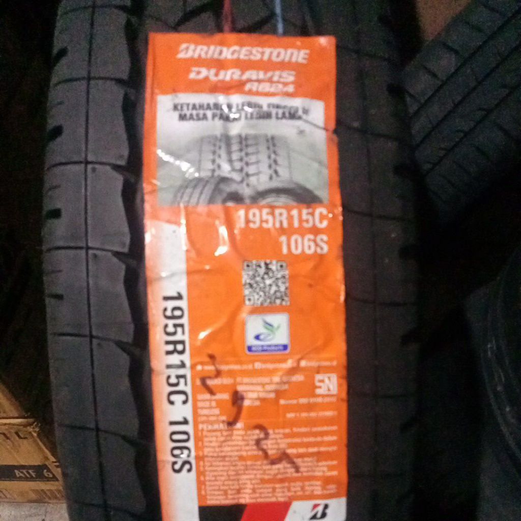 BAN BRIDGESTONE 195-15 DURAVIS