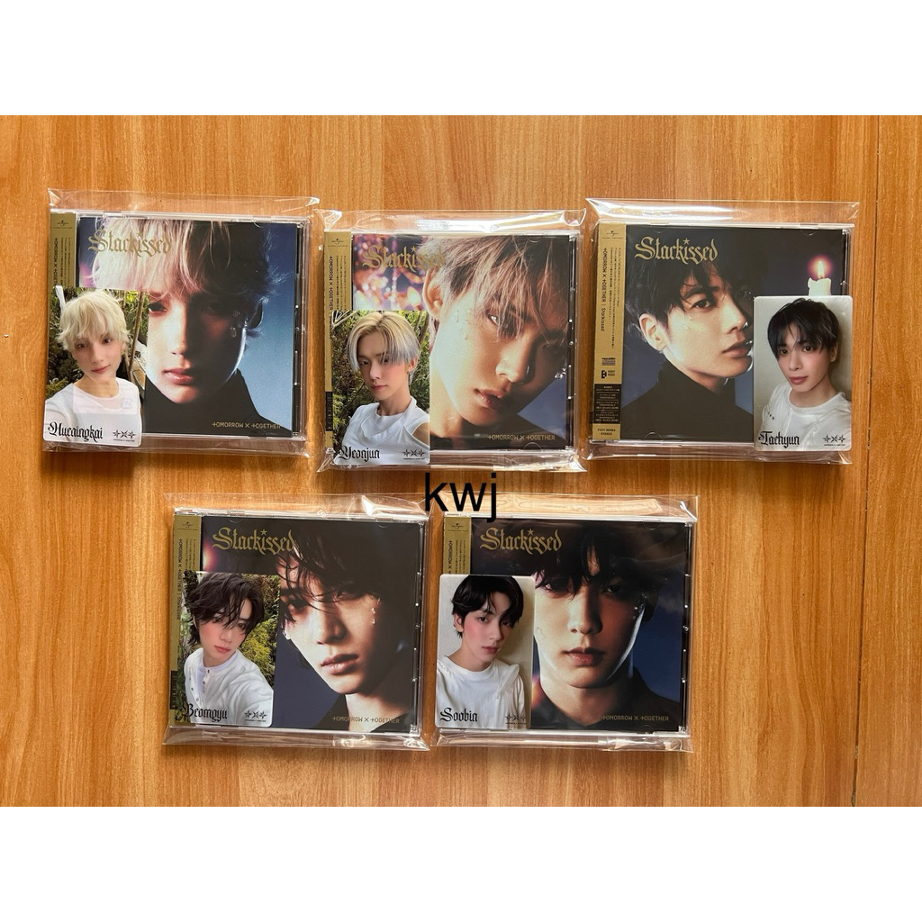 (READY STOCK) official txt full 3rd album japan starkissed jepang tomorrowxtogether tomorrow x toget