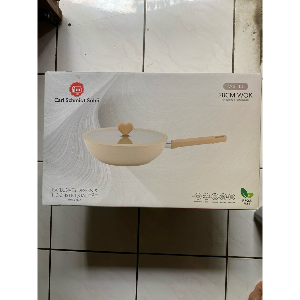 CARL SCHMIDT SOHN PASTEL 28CM WOK
