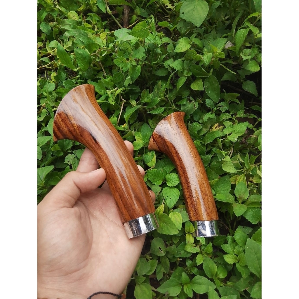 Gagang | Handle golok mutu kayu sonokeling Slut duralium