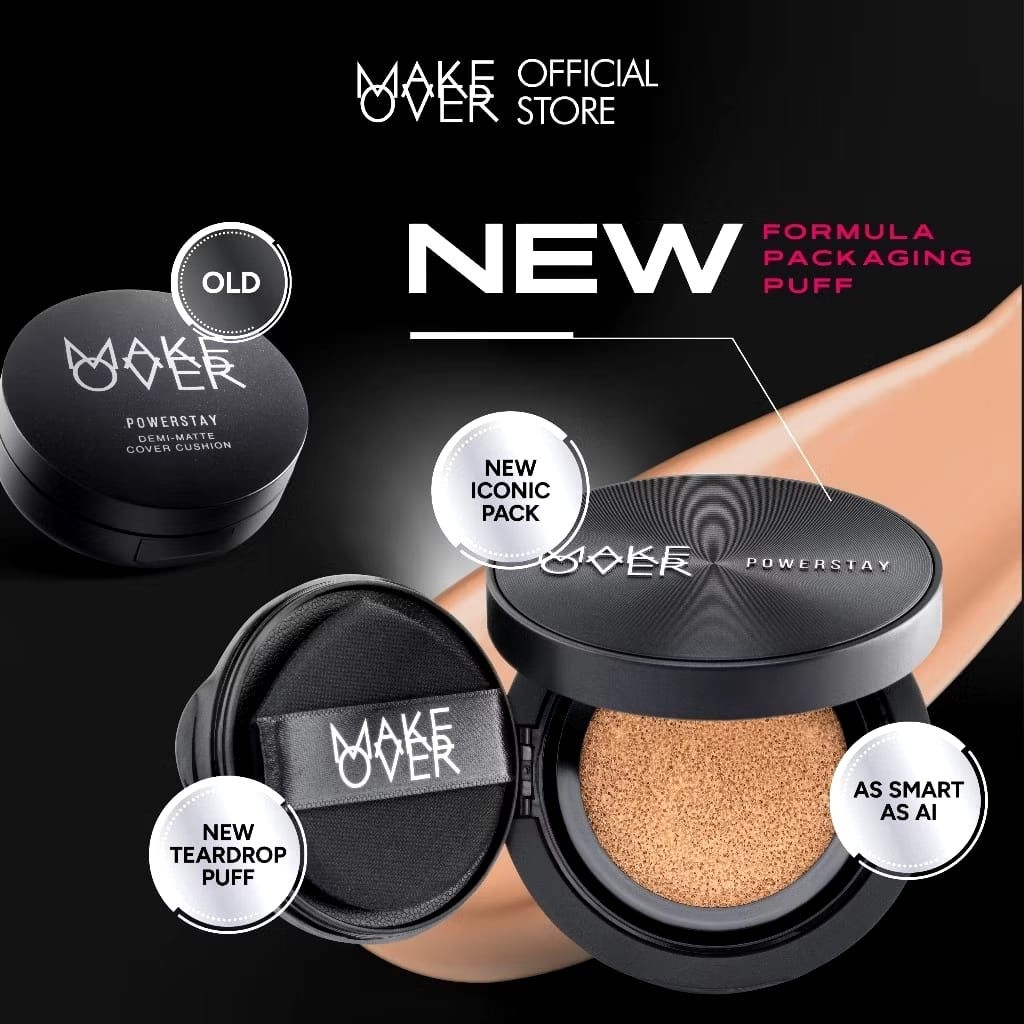 [NEW LAUNCHING] MAKEOVER Makeover Powerstay Sync Matte Cushion 24H StrongWear - Powerstay Sync Matte