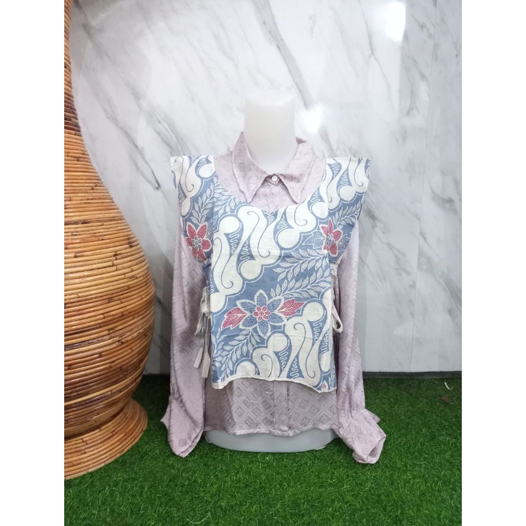 Vest Batik Bolak Balik