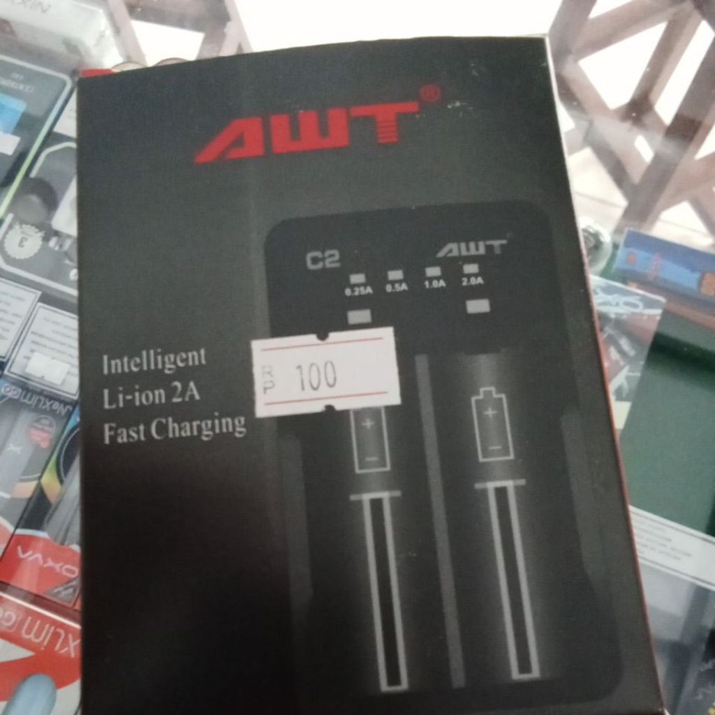 charger baterai awt original 2A