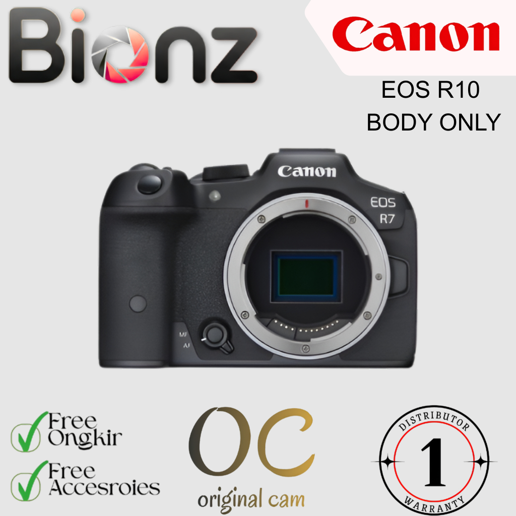 CAMERA CANON EOS R10 BODY ONLY MIRORLESS / CANON EOS R10 BODY ONLY MIRORLESS