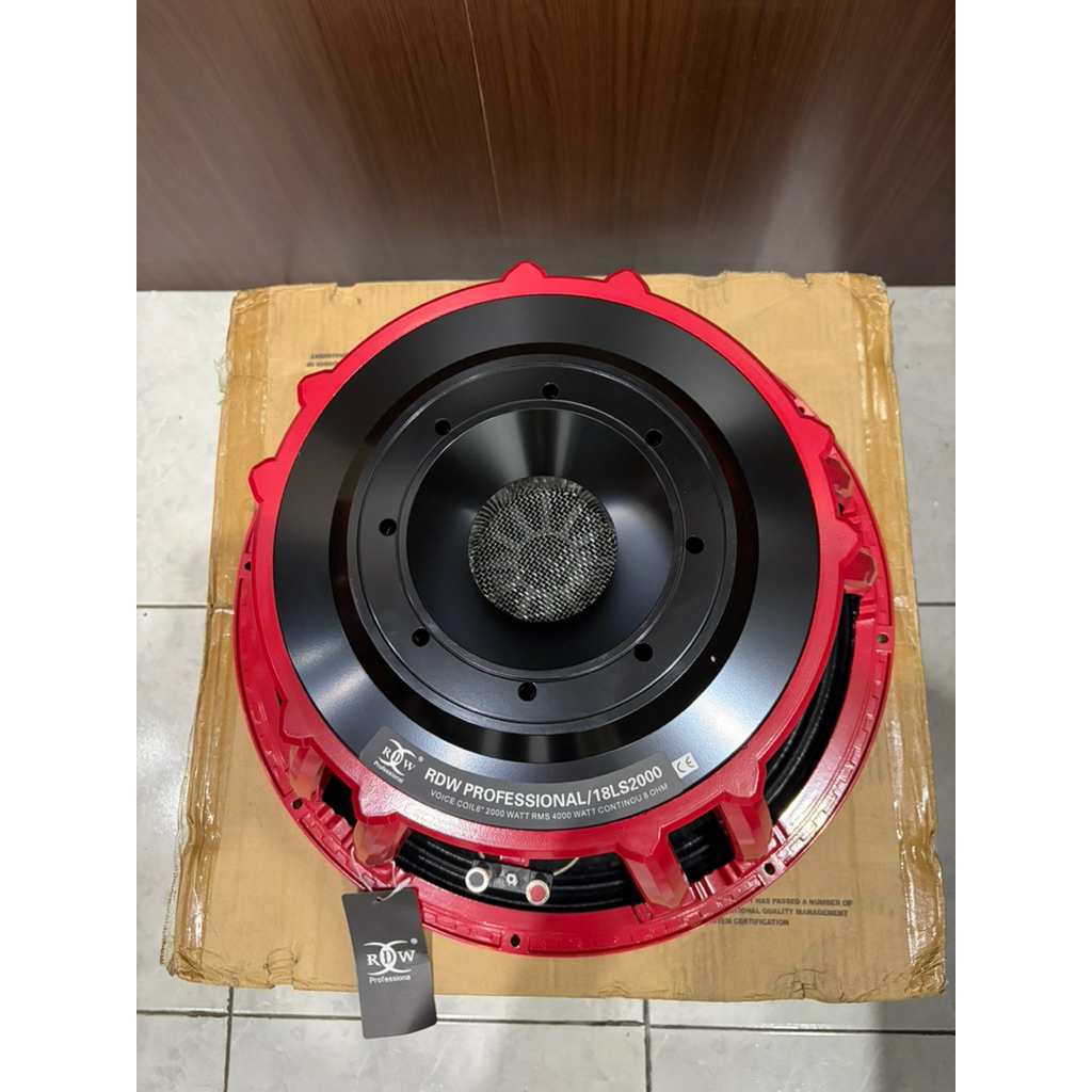 speaker component 18” RDW 18LS2000 18inch 18 LS2000 18in