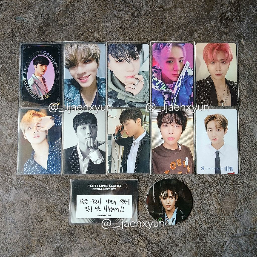 [Ready] AAB NCT 127 2020 DREAM WAYV Johnny Jaehyun Xiaojun Renjun Jeno Haechan Yangyang PC Photocard