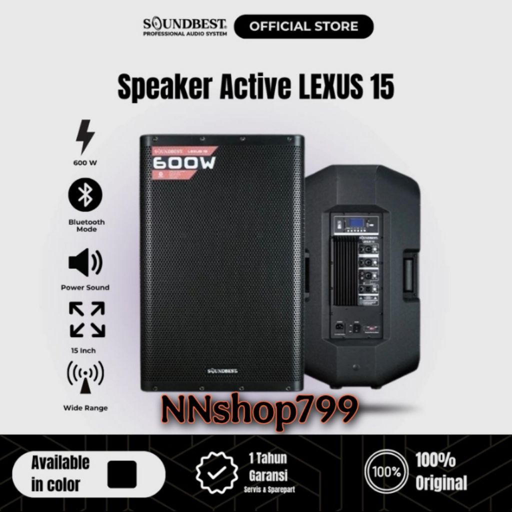 Speaker Aktif Soundbest LEXUS 15 / Aktif Speaker Soundbest LEXUS 15 (15inchi)