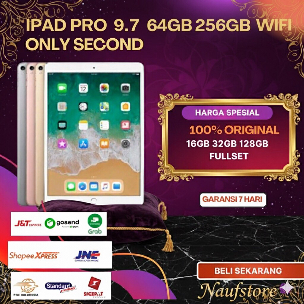 Ipad pro 9.7 inch 32GB  128GB 256GB wifi only second