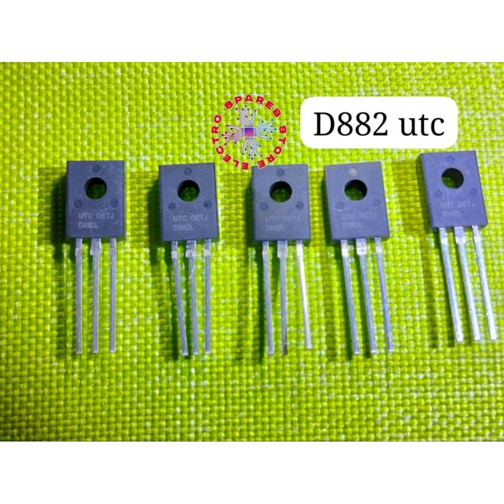 D882 UTC ORIGINAL ASLI D882L ORI D 882 UNISONIC NPN ups