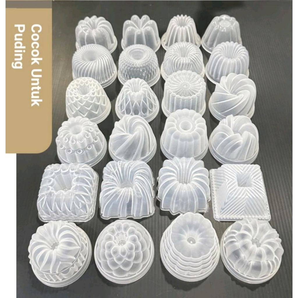 cetakan puding mini ager jeli/ cetakan kue kukus