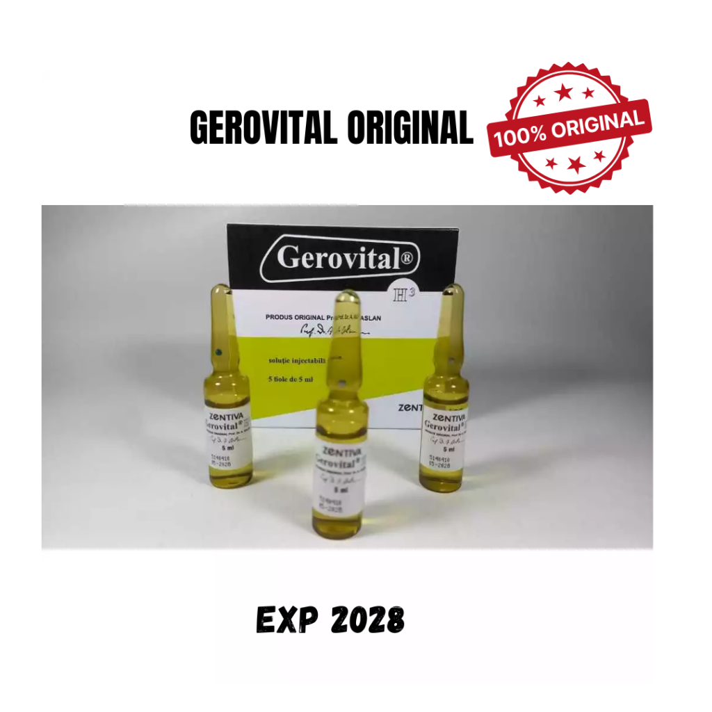 Gerovital Ori Ecer Dengan Extra Bubble Pengiriman