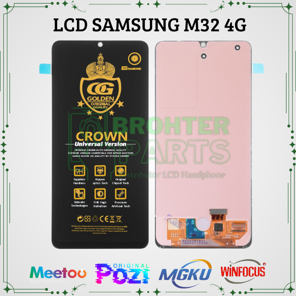 LCD SAMSUNG M32 4G / (SAMSUNG GALAXY M32 4G) / M325F TOUCHSCREEN FULLSET COMPLETE ORIGINAL