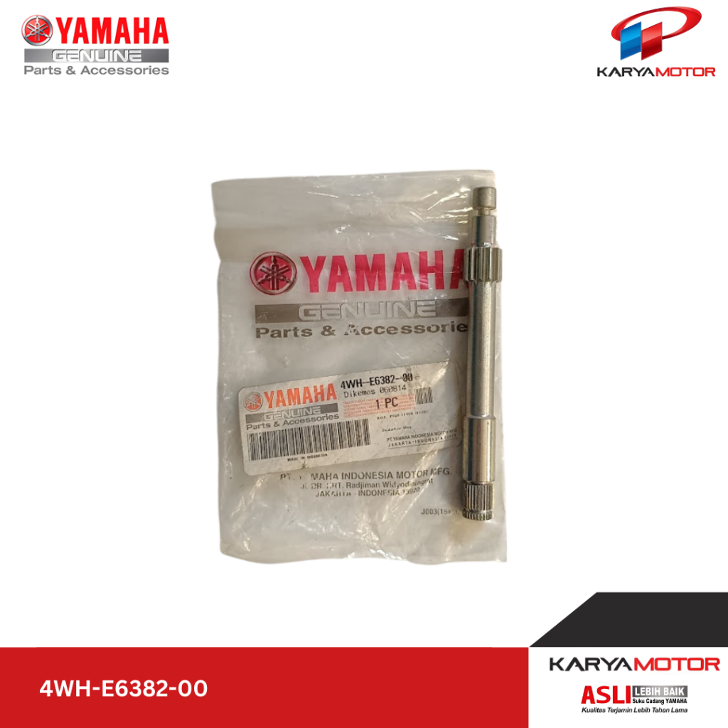 Yamaha Pesanan Khusus AXLE, PUSH LEVER (F1ZR) Yamaha F1ZR - 4WH-E6382-00 Original YGP