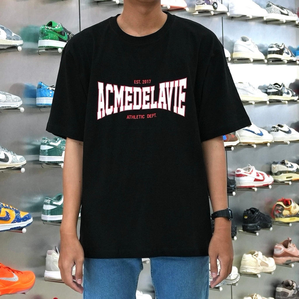 ADLV AUTHENTIC LOGO SHORT SLEEVE T-SHIRT BLACK