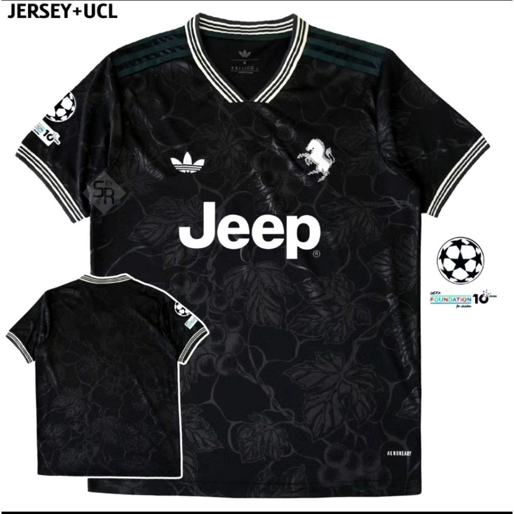 Jersey Juventus thrid 3rd away 2025 2026 baju bola terbaru 25 26