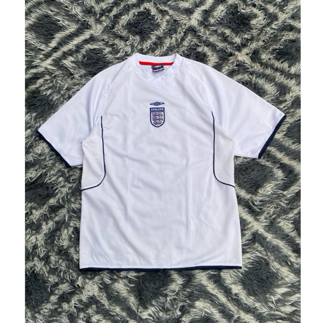 jersey england fc center logo white umbro
