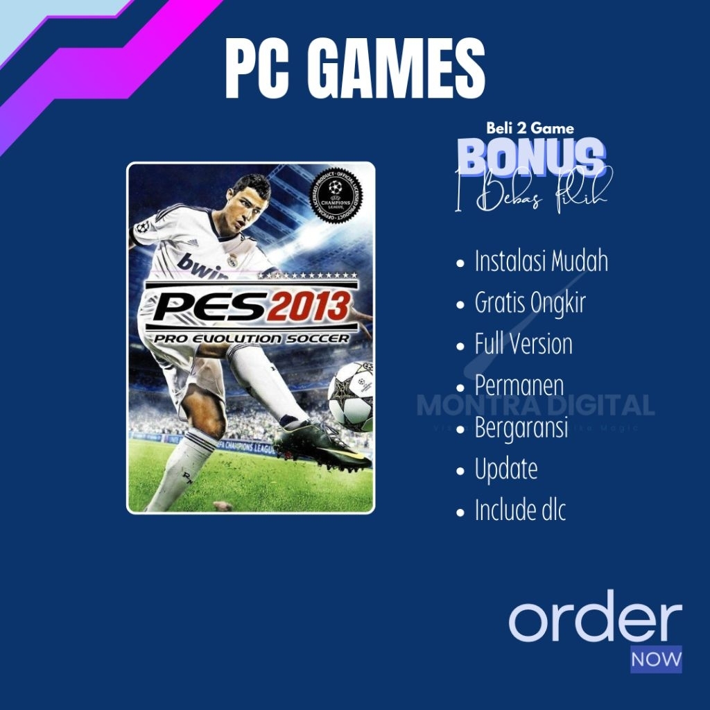 PES 2013 Online/Offline 100% ORIGINAL