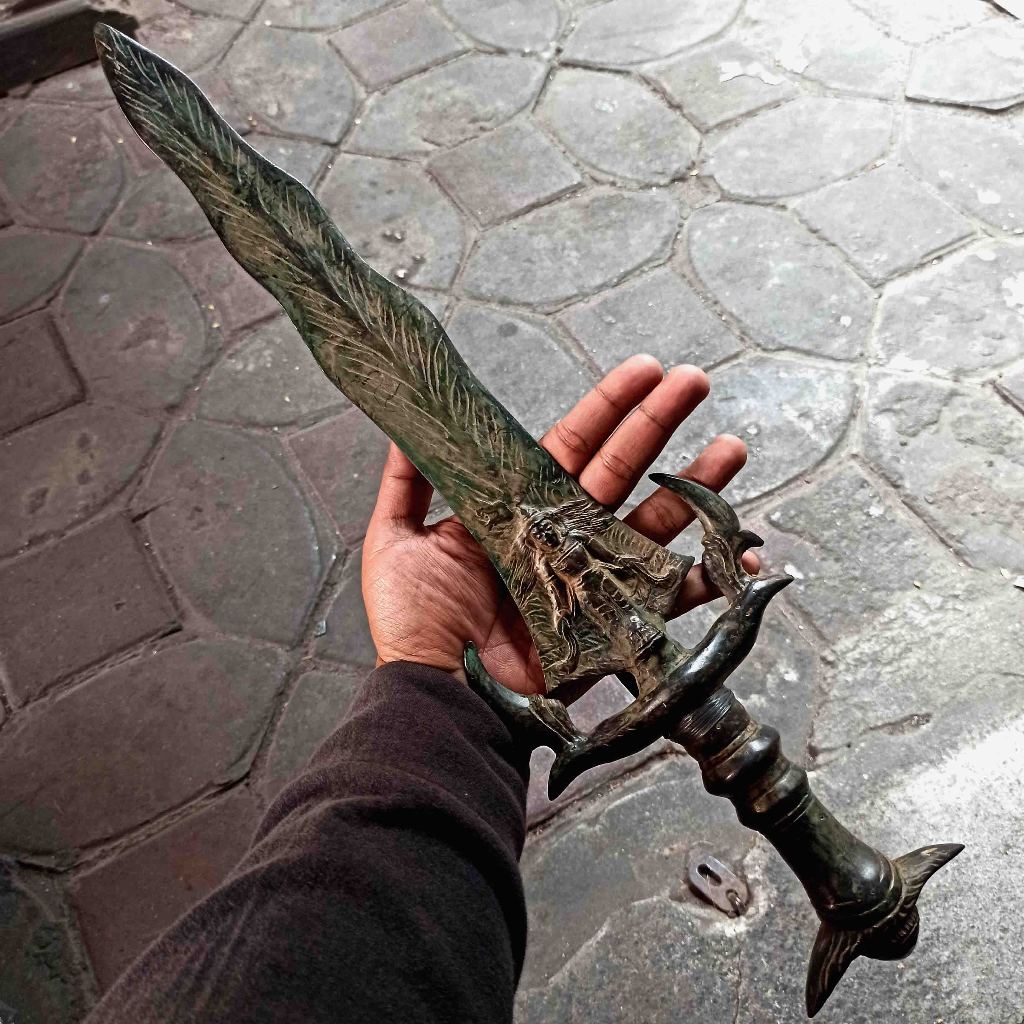 Kadga Kuno Antik Motif Pamor Blarak Sineret