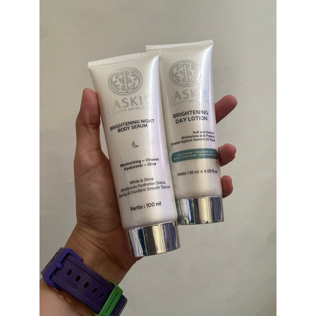 Laskin Beauty 11.11 beli lotion free scrub Only 215.000 (normal 320.000)