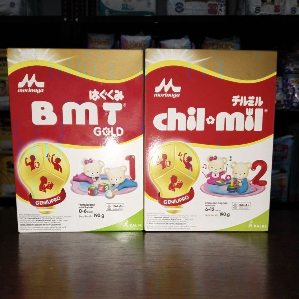 SUSU FORMULA BAYI MORINAGA BMT GOLD & CHIL-MIL