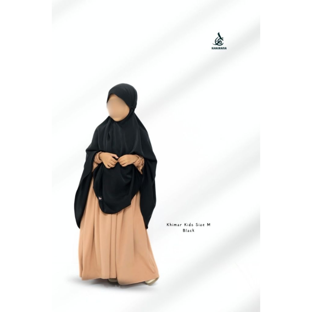 Thalia Kids Size M Khimar Anak By Khairana