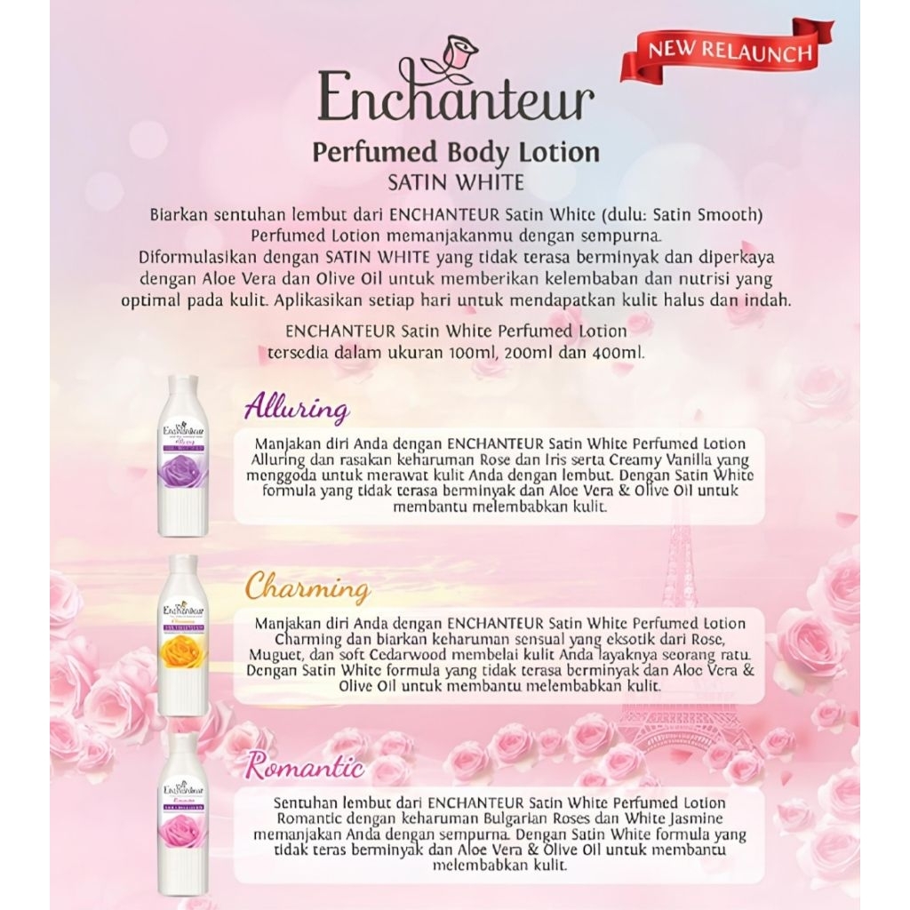 ENCHANTEUR PERFUMED BODY LOTION