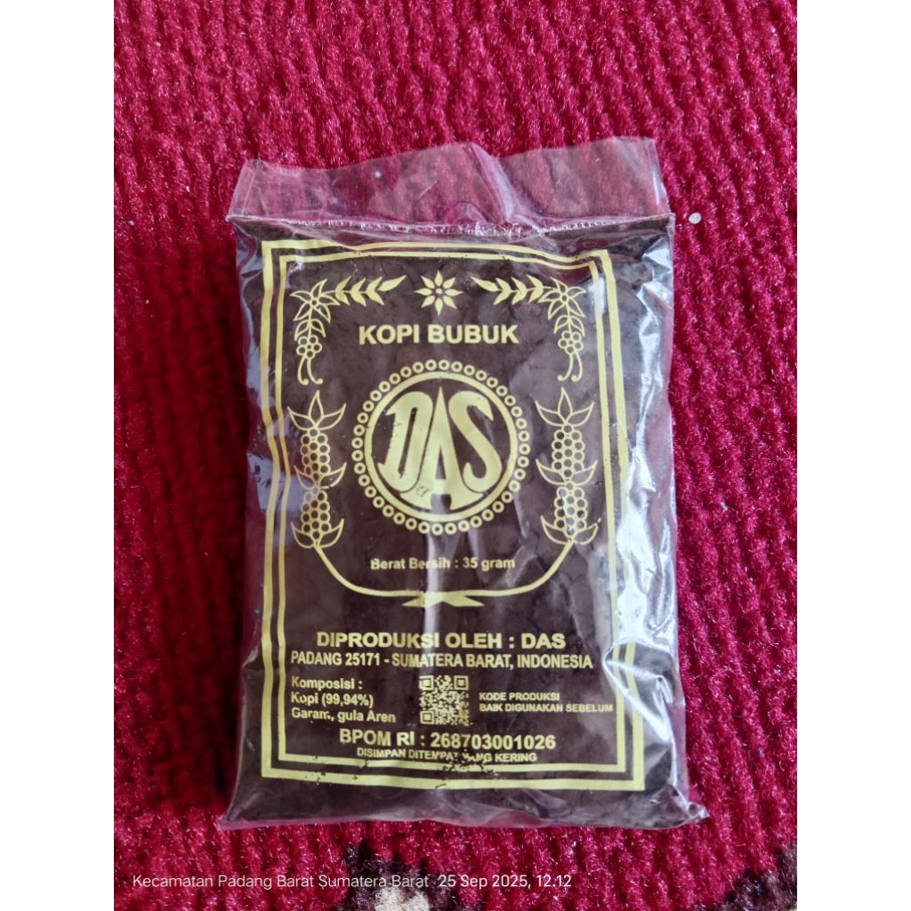 Kopi Dash asli padang sumatera barat