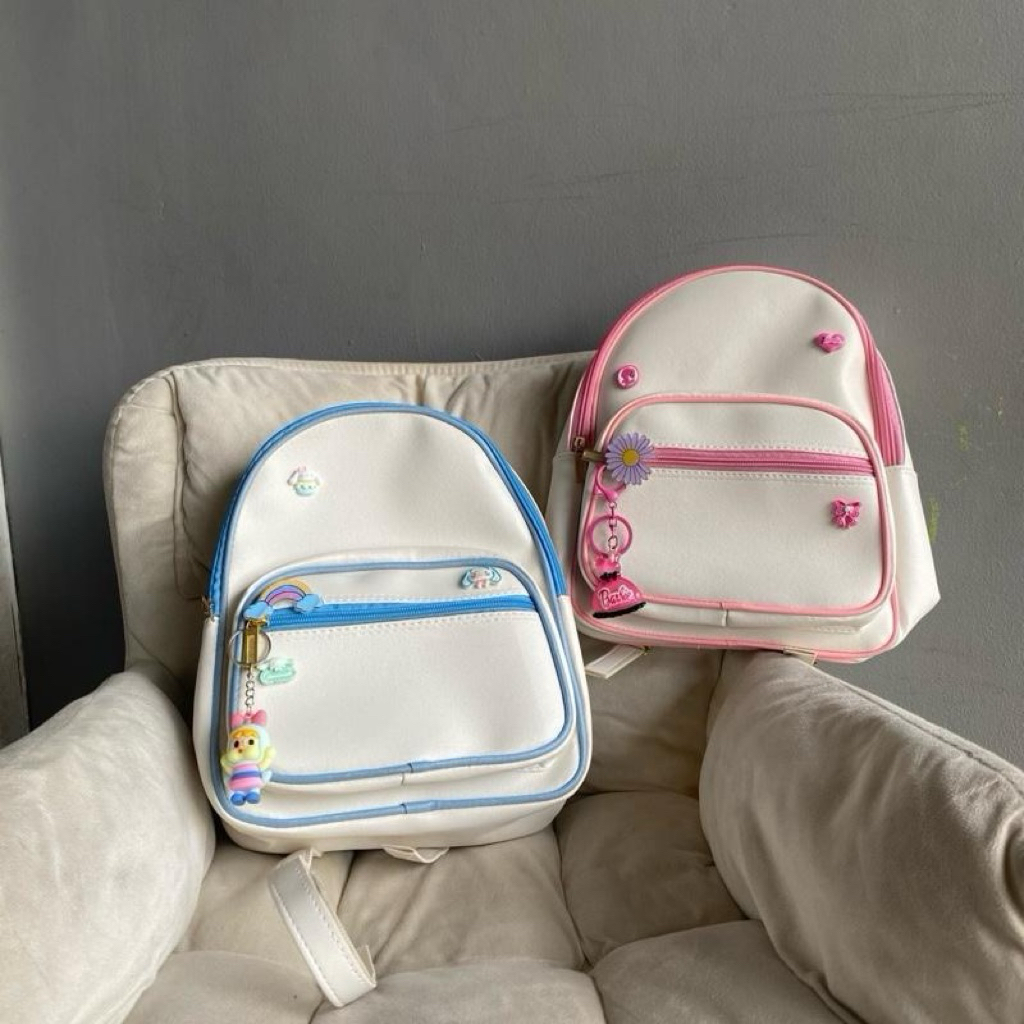 Ransel Sekolah Kerja/ Tas Bahu Wanita/Tas Mini Ransel