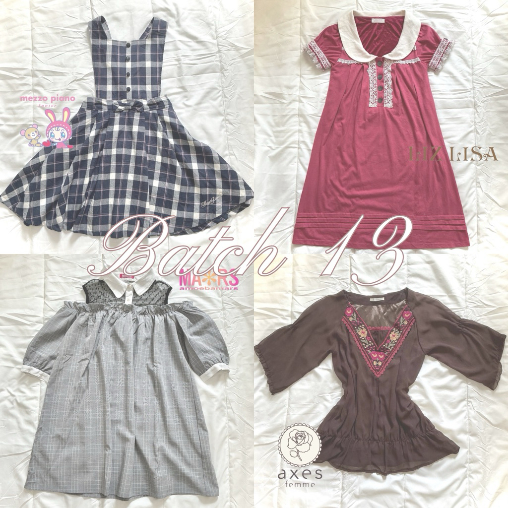 BATCH 13 (PLEASE READ THE DESC BEFORE CHECKOUT) Vintage Coquette Cottagecore Y2K Grunge Gothic Goth 