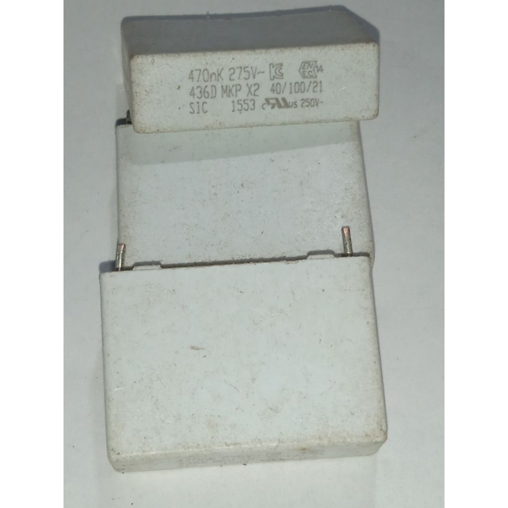 capasitor capacitor kapasitor mkp 470nf 474 275v 5pcs
