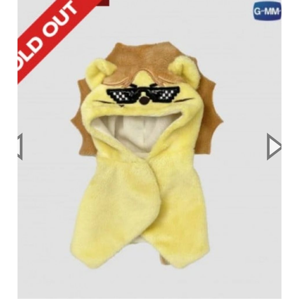 (BACA DESKRIPSI) clothes blanket doll nong lion cloak doll outfit official gmmtv shop GeminiFourth