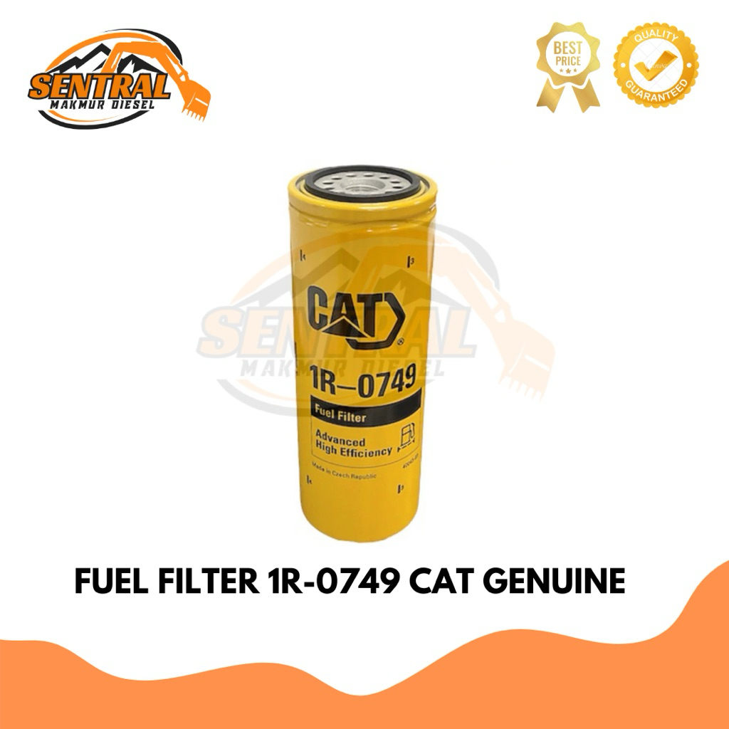 FUEL FILTER ORIGINAL 1R-0749 1R0749 GENUINE CAT