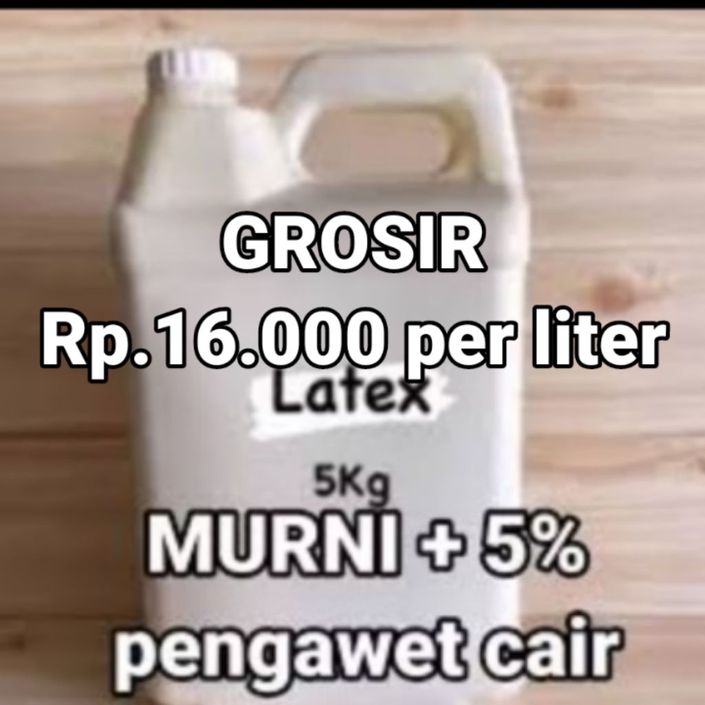 Getah karet cair murni harga grosir